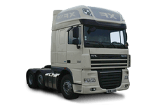 Car Hire Coatbridge - 44 Tonne Sleeper Truck - Truck hire Coatbridge