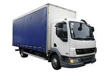 Car Hire Coatbridge - 7.5 Tonne Curtain Side Truck - Truck hire Coatbridge