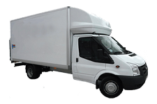 Car Hire Coatbridge - Ford Luton Box Tail Lift - Van hire Coatbridge